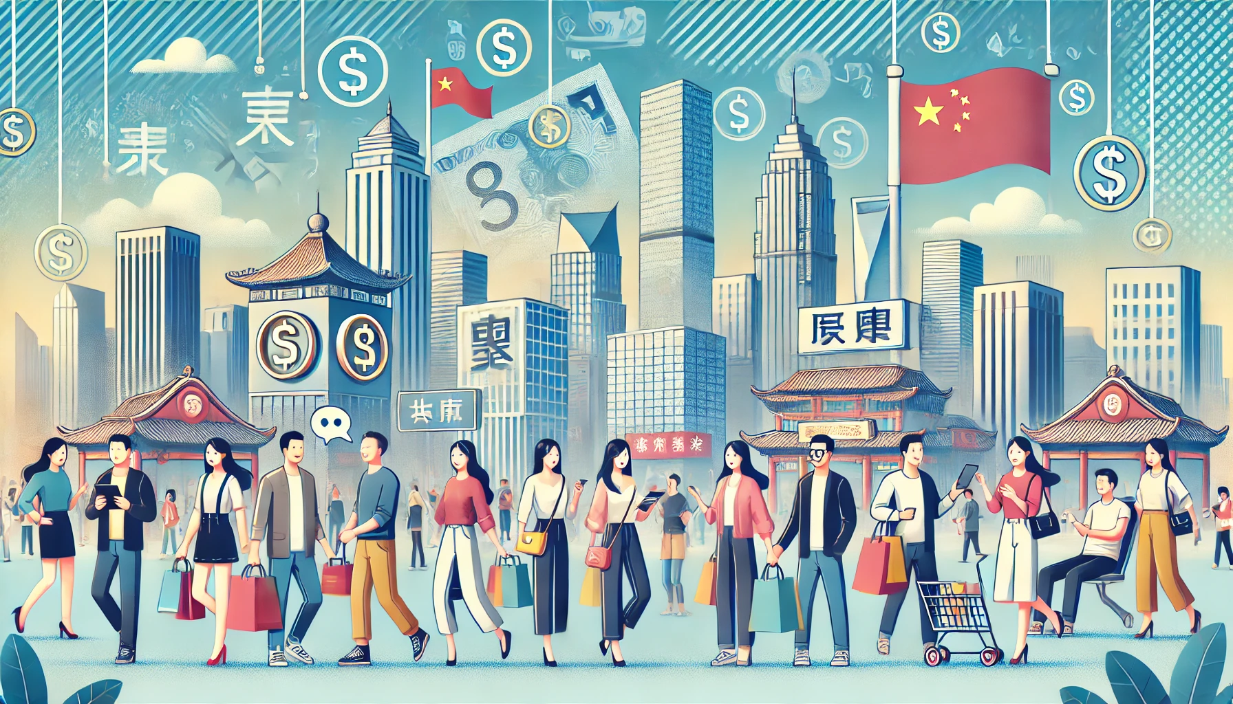 China Amplía los Subsidios al Consumo para Impulsar el Gasto en Medio de una Desaceleración Económica